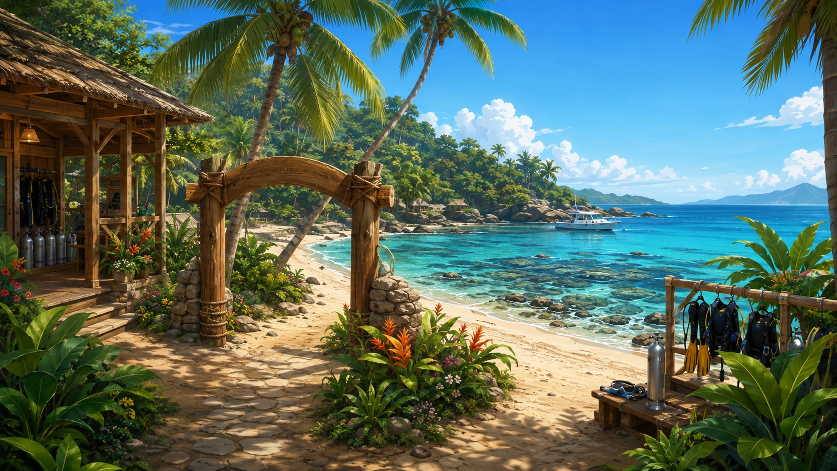 Resort place